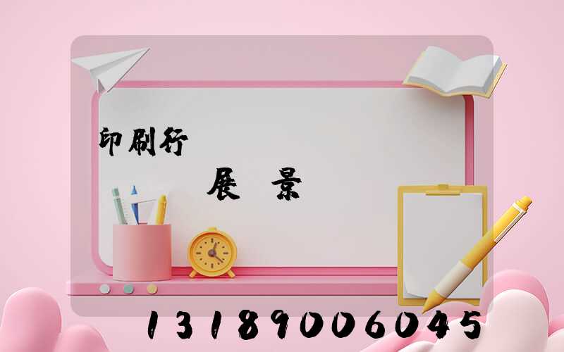 印刷行業(yè)狀況及發(fā)展前景