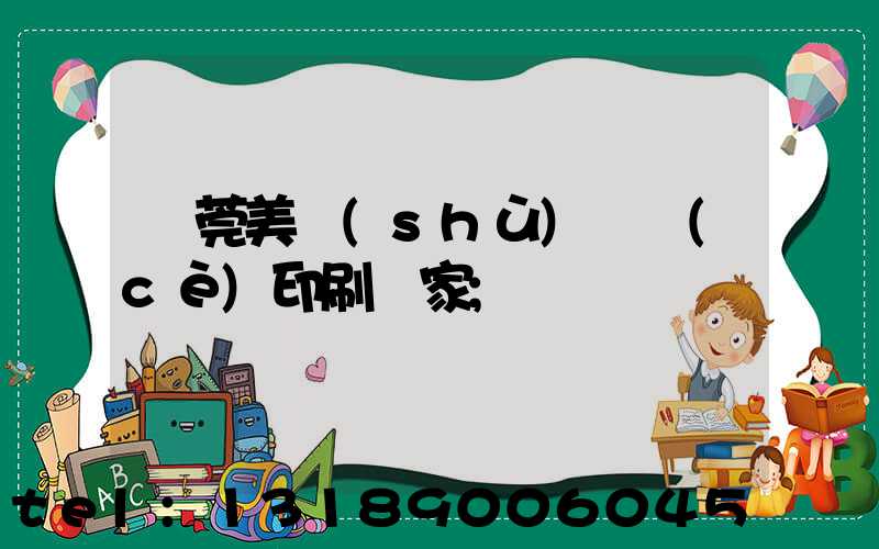 東莞美術(shù)畫冊(cè)印刷廠家
