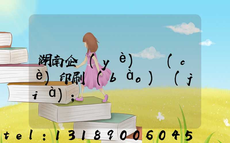 湖南企業(yè)畫冊(cè)印刷報(bào)價(jià)