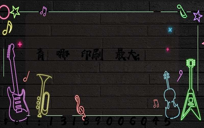 青島哪個印刷廠最大